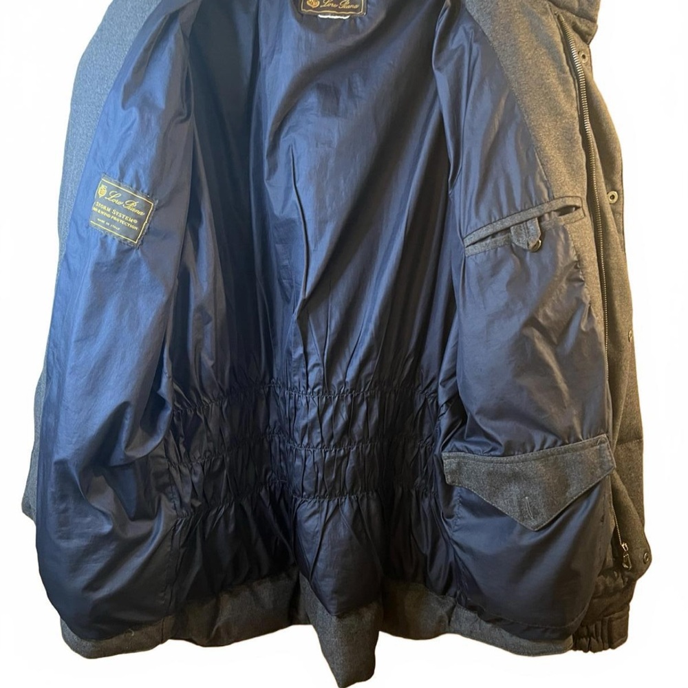 Loro Piana Dark Gray Puffer Jacket - Picture 10 of 10